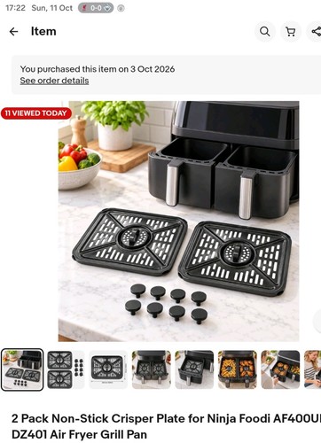 Pack non stick crisper plate - pack,