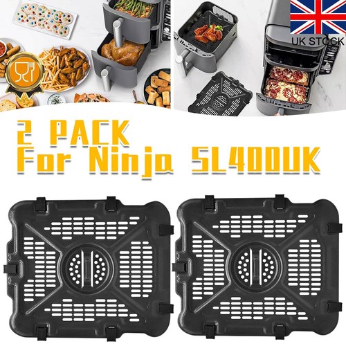 Crisper plate grill pan - 2x,